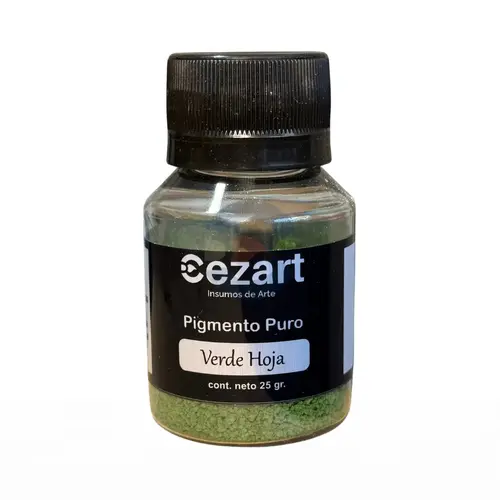 Pigmento Puro Verde Hoja x 25 gr