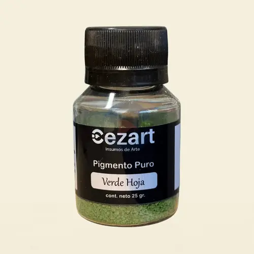 Pigmento Puro Verde Hoja x 25 gr, foto 1