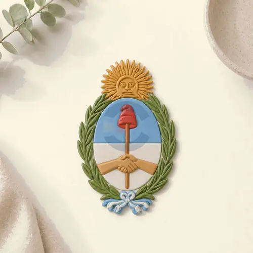 Sello y Cortante Escudo Argentina, foto 2