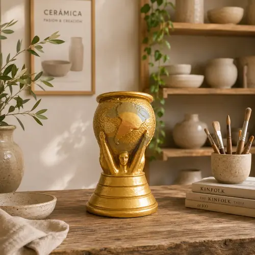 Molde Jarra Copa Del Mundo, foto 3
