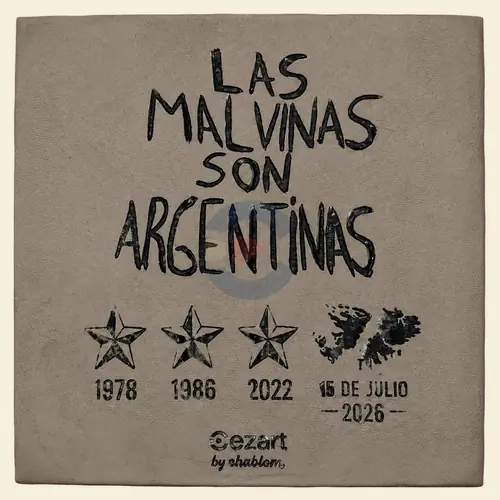 Silk Screen Printing EC04 Malvinas Chablom, foto 2