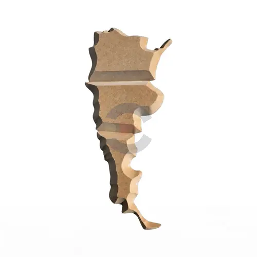 Contramolde Mapa de Argentina Grande 3 Piezas